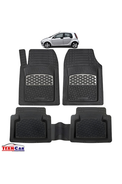 TEAMCAR Covorașe auto Smart Forfour I compatibile cu tipul de tavă (2004-2006...