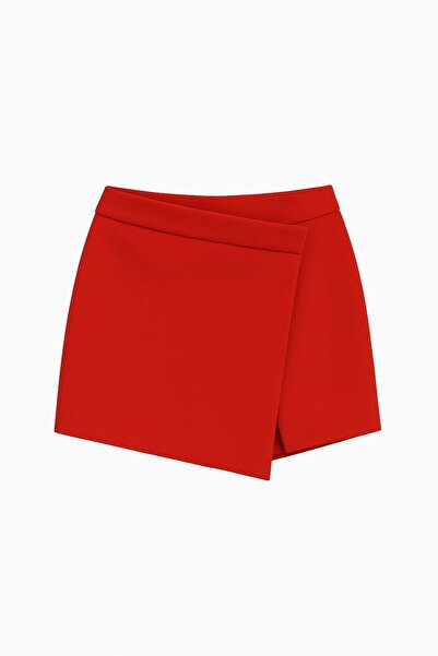 Charm in Urban Kırmızı Mini Şort Etek