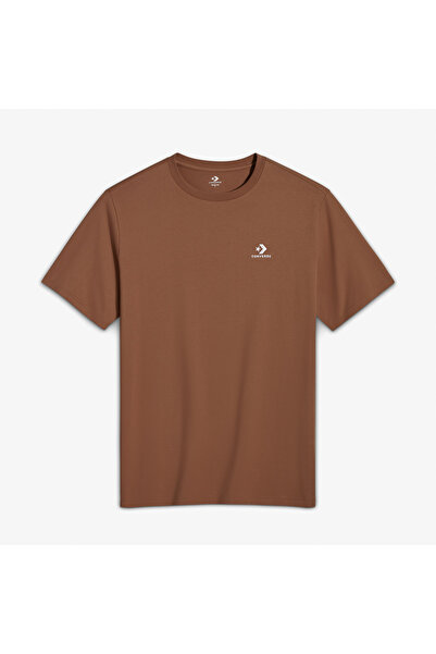Converse Classic Unisex Kahverengi T-Shirt