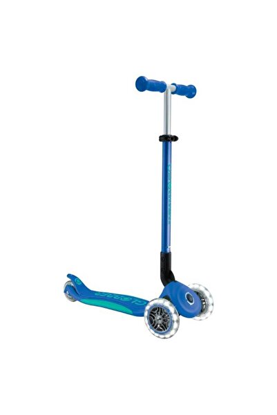 Globber Elite Deluxe Işıklı Scooter - Lacivert 439-600