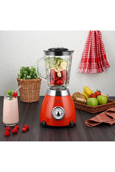 Zilan Blender Retro – 1.5 L, 500 W, lame inox – stil vintage cu performanță modernă