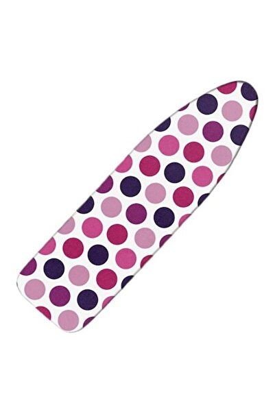 NO BRAND Husă pentru masă de călcat cu elastic, bumbac, 140x50 cm, alb/violet