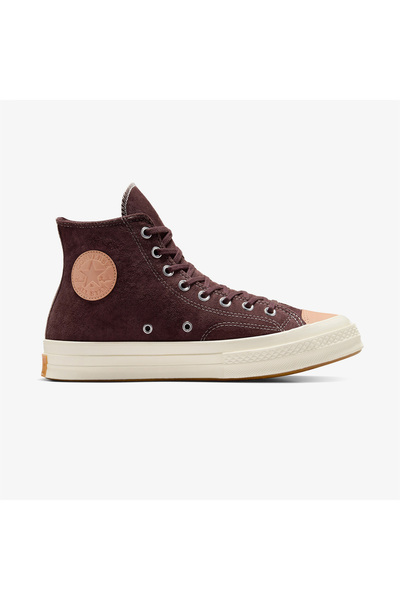 Converse Chuck 70 Taylored Lux Unisex Kahverengi Deri Sneaker