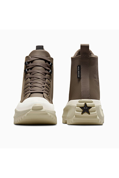 Converse Run Star Hike Unisex Kahverengi Deri Bot