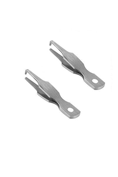 Choice كماشة فتح الحلقات الفضية، كماشة خط الصيد، كماشة فتح الحلقات سريعة الانقسام من الفولاذ المقاوم للصدأ، قطعتان