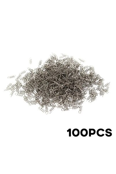 Choice 100 قطعة 14 مم عبوة من 100 قطعة دبوس قفل زنبركي خطاف كرنك موصل صيد 14 ...