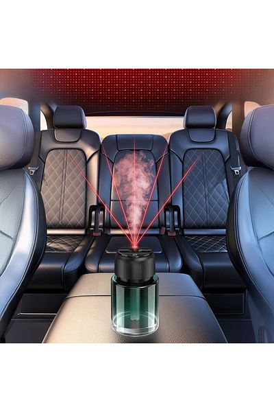Generic Smart USB Rechargable Car Air Freshener, Mini Aromatherapy Diffuser for Car, Office & Home (Green)