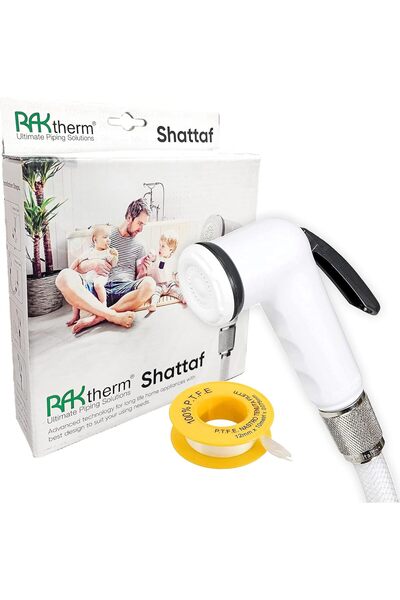 Duravel طقم شطاف بلاستيكي، ABS خفيف الوزن، شريط تفلون، بخاخ بيديه، خرطوم مرن،...