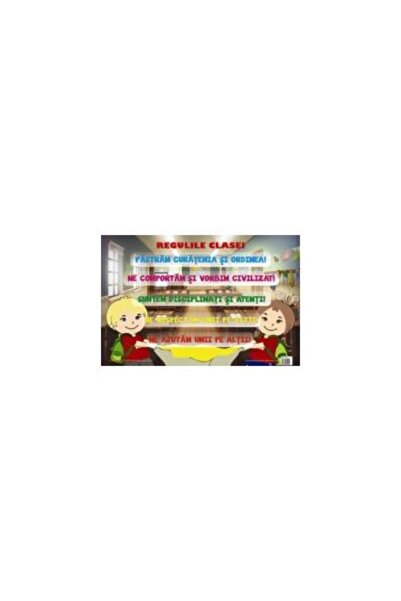Editura Ars Libri Plansa Regulile clasei