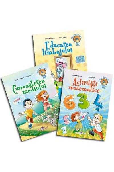 Editura Diamant Set grupa mare 3 caiete (Activitati matematice, Cu