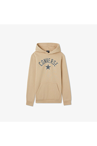 Converse Arch Flc Çocuk Kahverengi Hoodie