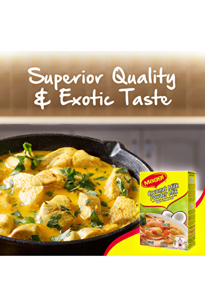 Maggi Coconut Milk Powder Mix 150 g Easy to Use Coconut Powder for Curries Desserts and Smoothies