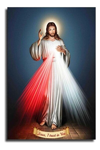 Emoda home Trove ملصق ولوحة زخرفية لرحمة يسوع المسيح الإلهية من FIO لوحة فنية...