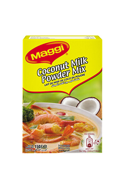 Maggi Coconut Milk Powder Mix 150 g Easy to Use Coconut Powder for Curries Desserts and Smoothies