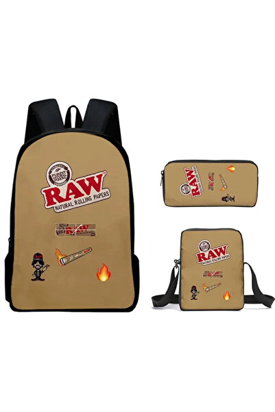 Types Raw sırt çantası set