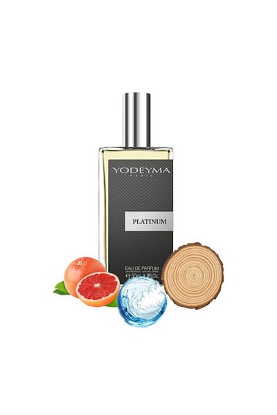 Yodeyma Platinum Eau de Parfum for Men, 50ml