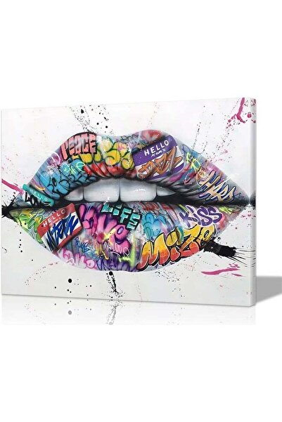 Emoda home Trove Colorful Paintings for Wall Decor - Street Art Canvas Wall A...