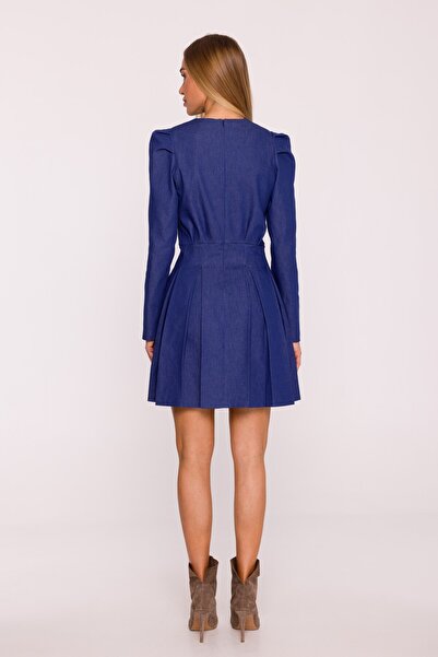 Made of Emotion Flared dress with deep pleats