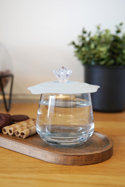 EVLE Silicone Cup Sealer, Platinum Silicone, 12 X 3 Cm, Asorti