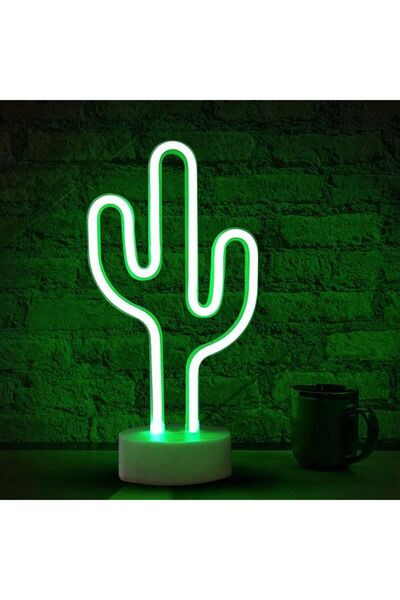 Raffine LED Neon Night Lamp Green 30x5x25cm