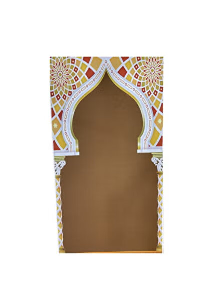 Raffine Embroidered Muslims Prayer Mat For Eid And Ramadan Eid Hajj Or Umrah