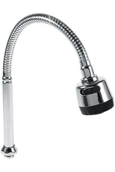 Duravel Stainless Steel 360 Degree Swivel Spout Kitchen Sink Faucet Pipe Fittings