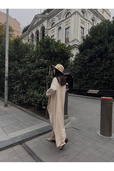 Lamierra Shawl Collar Soft Long Knitwear Cardigan