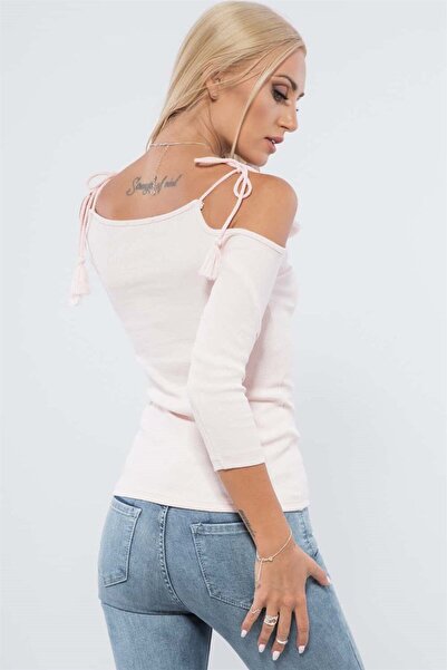 fasardi OMUZ DETAYLI BLUZ