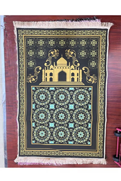 Raffine Embroidered Muslims Prayer Mat For Eid And Ramadan Eid Hajj Or Umrah