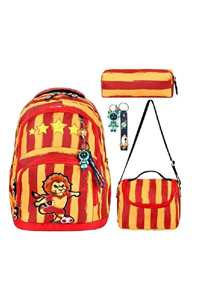 ATHLETIC Σχολική τσάντα για αγόρια Σετ 3 τεμαχίων Σχολική τσάντα με σχέδιο βε...