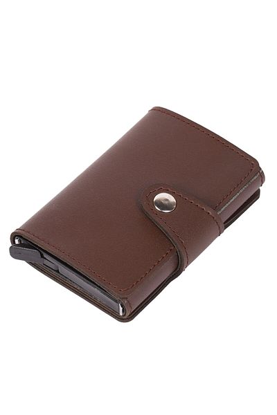 Modica Konk - Leather Men's Mechanized Wallet/Smart Card Holder