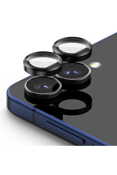 Ringke Folie sticla camera Samsung Galaxy Z Flip 7 Camera Lens Frame, negru