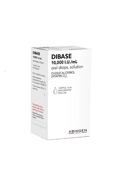 ABIOGEN ديبيز 10000IUML نقط للفم 10 مل
