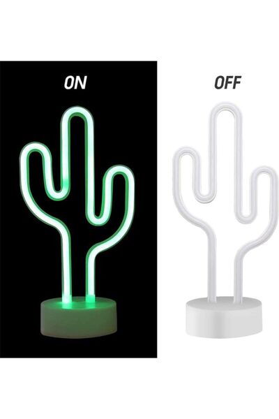 Raffine LED Neon Night Lamp Green 30x5x25cm