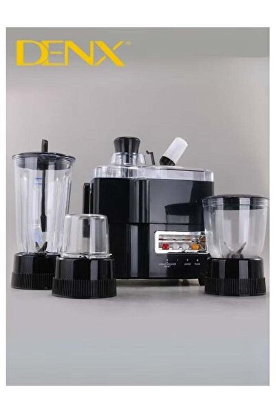 Denx 4-in-1 Food Processor with 29 Functions – Blender, Grinder, Chopper & Fo...