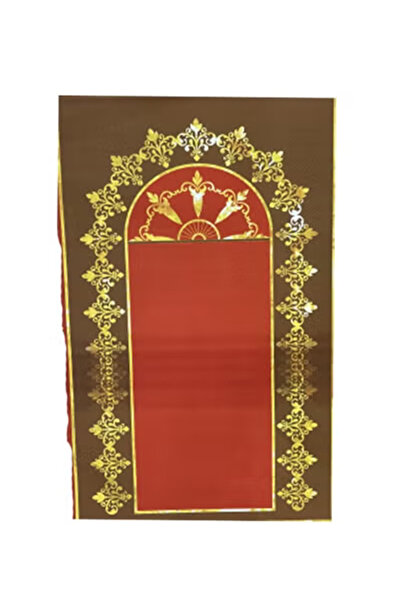 Raffine Embroidered Muslims Prayer Mat For Eid And Ramadan Eid Hajj Or Umrah