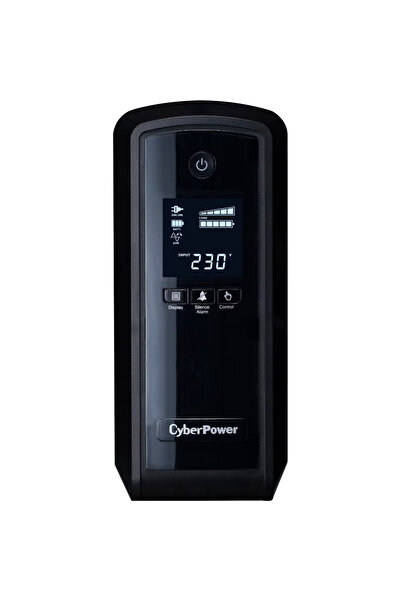 CyberPower UPS Cyber ​​Power CP900EPFCLCD, 900VA/540W, 6 πρίζες Schuko, ενεργό PFC, Pure Sinus, AVR, οθόνη LCD