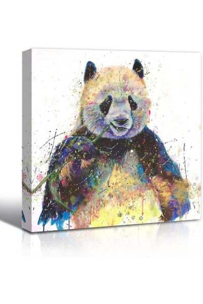 Emoda home Trove لوحة فنية جدارية لباندا من إيمودا، لوحة فنية جدارية لحيوانات...