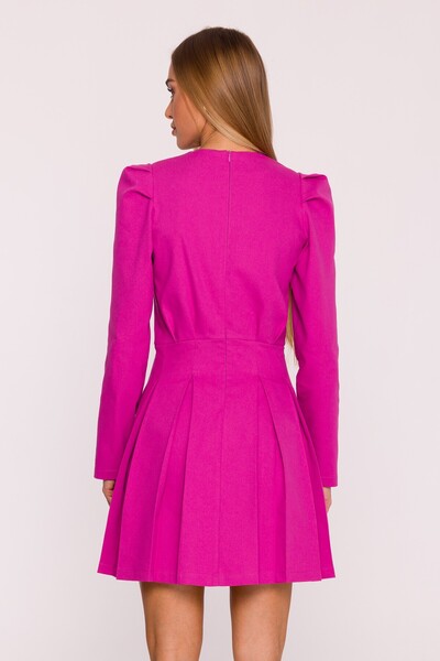 Made of Emotion Flared dress with deep pleats