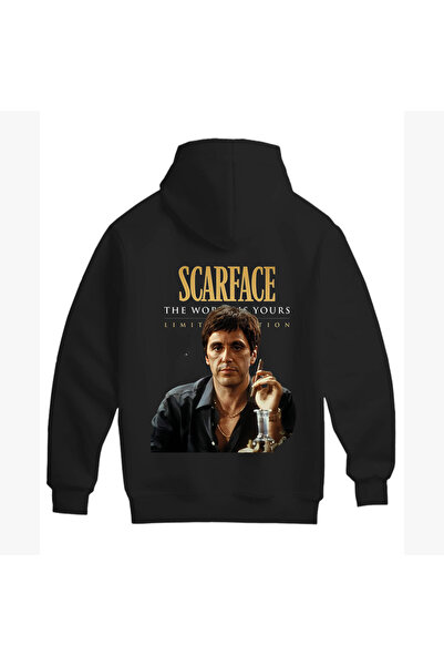MAGORS SCARFACE TONY MONTANA UNISEX BAVLNĚNÁ NOVÁ MIKINA VYSOKÉ KVALITY