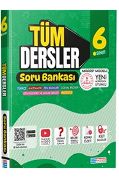 6.SINIF TÜM DERSLER SORU BANKASI MAARİF MODELİ