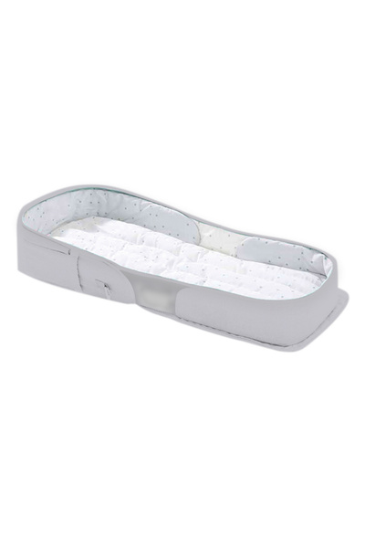 Kikka Boo Kikkaboo 2 in 1 diaper bag and crib Bear Grey