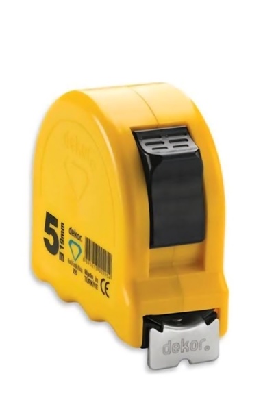 Dekor شريط قياس 5 م 25 ملم 1 قطعة