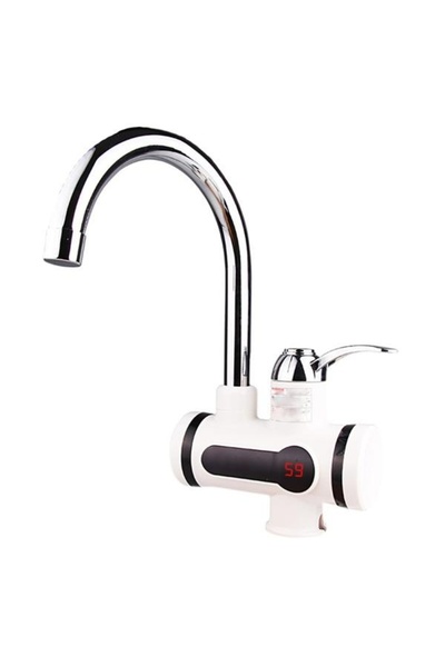 FOXMAG24 Faucet with LCD temperature display for water heating, electric, sink mounting