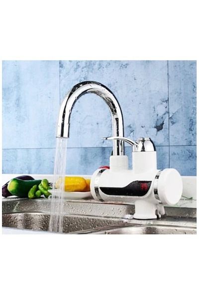 FOXMAG24 Faucet with LCD temperature display for water heating, electric, sink mounting