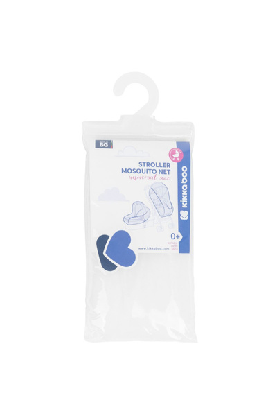 Kikka Boo KikkaBoo Mosquito White insect protection for stroller/pram, made of premium tulle