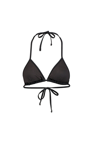 Puma Womens Swim Triangle Bikini Top - Black