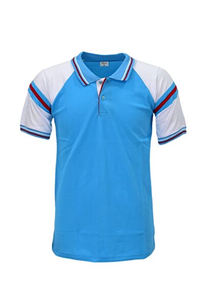 BAGLAN Κολεγιακό ανδρικό μπλουζάκι πόλο με γιακά Ανατολίας Τιρκουάζ Aal BGL-A...