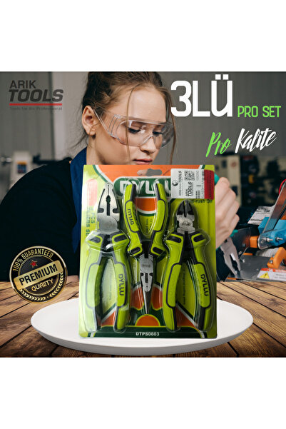 ARIKTOOLS 3LÜ SET PENSE YANKESKİ KARGA BURUN
