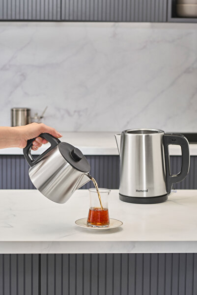 HOMEND Royaltea 1728h Su Isıtıcı & Çay Makinesi Inox